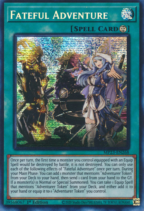 Fateful Adventure [MP23-EN268] Prismatic Secret Rare | Galactic Gamez