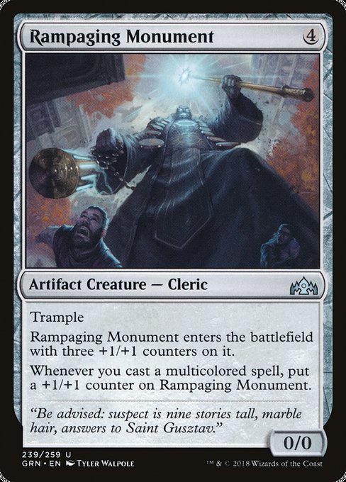 Rampaging Monument [Guilds of Ravnica] | Galactic Gamez