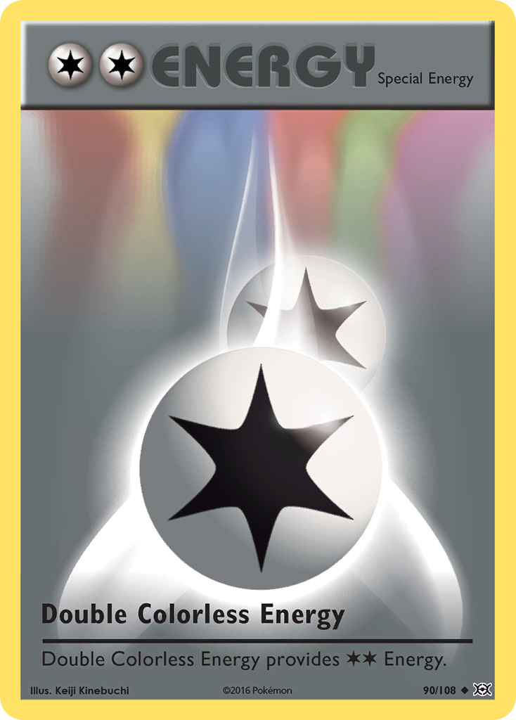 Double Colorless Energy (90/108) [XY: Evolutions] | Galactic Gamez