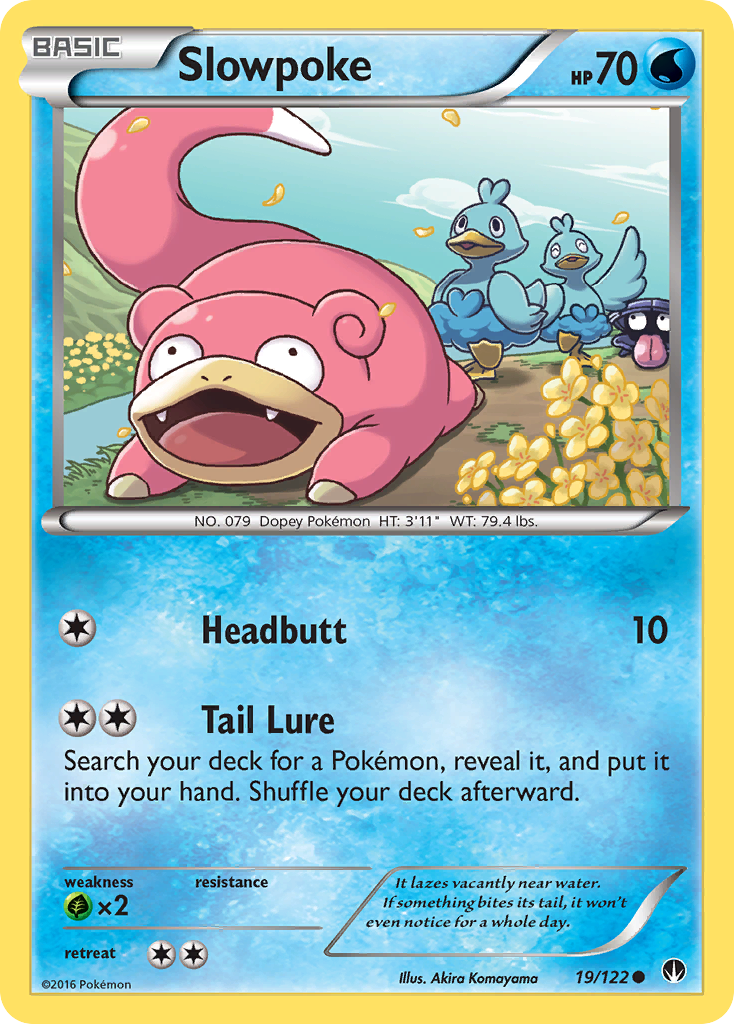 Slowpoke (19/122) [XY: BREAKpoint] | Galactic Gamez