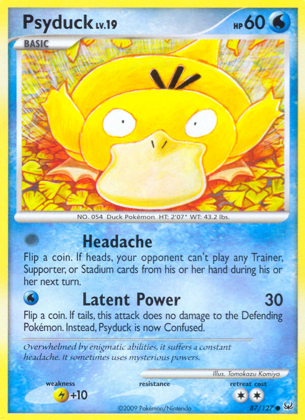 Psyduck (87/127) [Platinum: Base Set] | Galactic Gamez