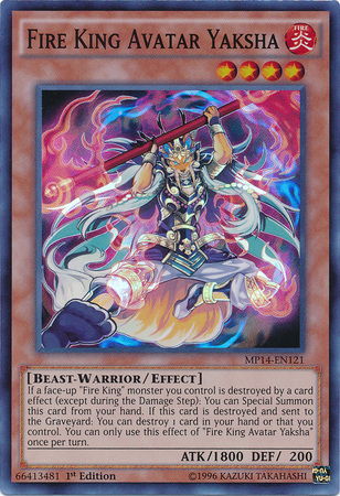 Fire King Avatar Yaksha [MP14-EN121] Super Rare | Galactic Gamez