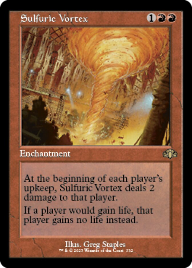 Sulfuric Vortex (Retro) [Dominaria Remastered] | Galactic Gamez