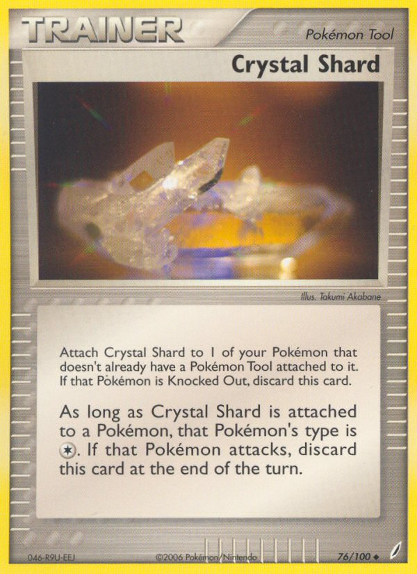 Crystal Shard (76/100) [EX: Crystal Guardians] | Galactic Gamez