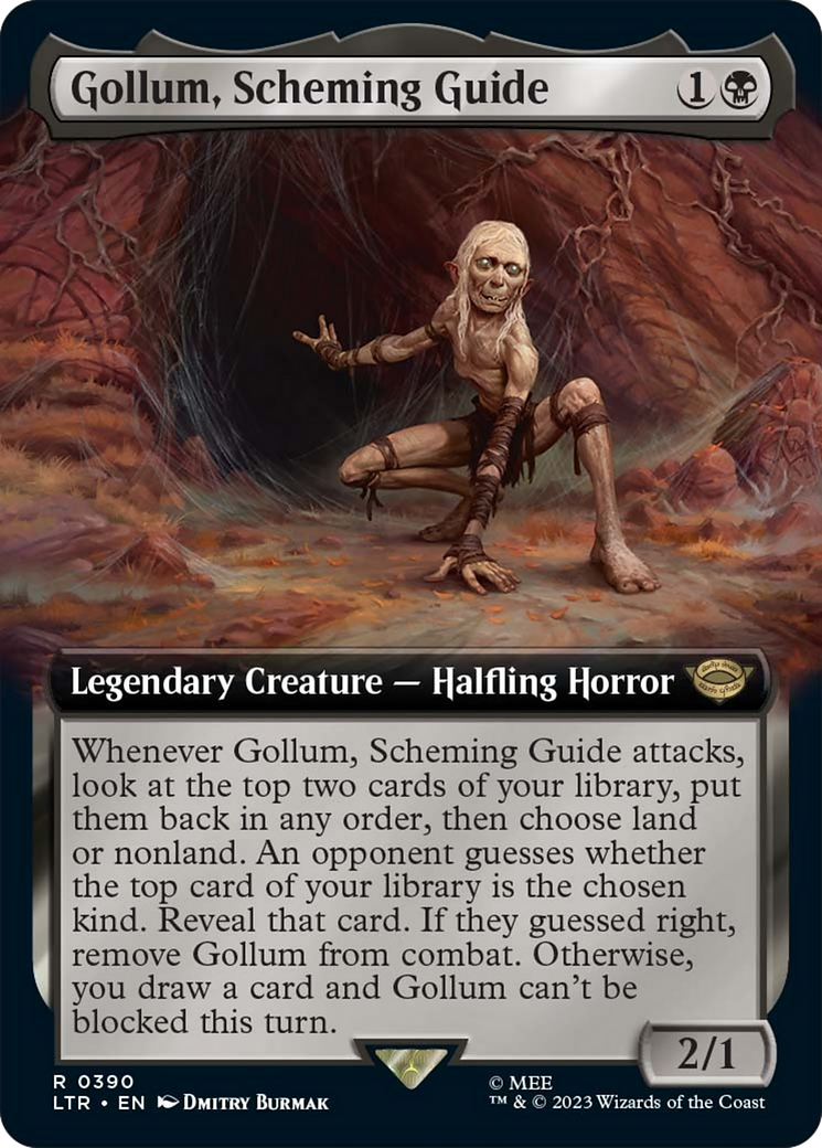 Gollum, Scheming Guide (Extended Art) [The Lord of the Rings: Tales of Middle-Earth] | Galactic Gamez