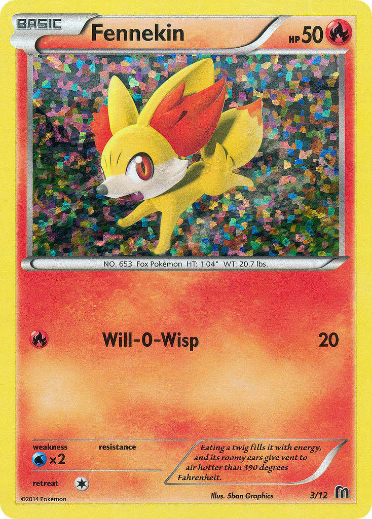 Fennekin (3/12) [McDonald's Promos: 2014 Collection] | Galactic Gamez