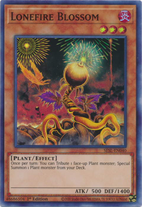 Lonefire Blossom [SESL-EN040] Super Rare | Galactic Gamez