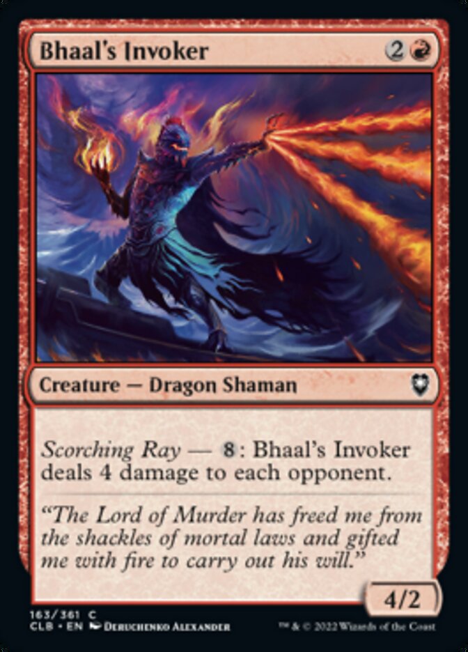 Bhaal's Invoker [Commander Legends: Battle for Baldur's Gate] | Galactic Gamez