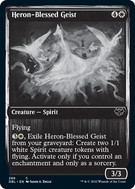 Heron-Blessed Geist [Innistrad: Double Feature] | Galactic Gamez