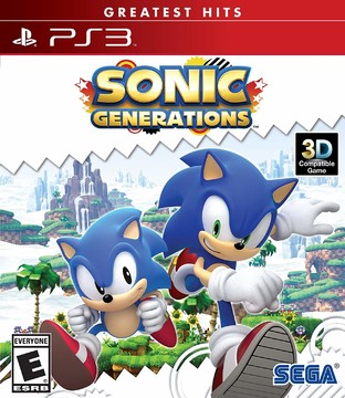 Sonic Generations [Greatest Hits] - Playstation 3 | Galactic Gamez