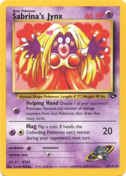 Sabrina's Jynx (57/132) [Gym Challenge Unlimited] | Galactic Gamez