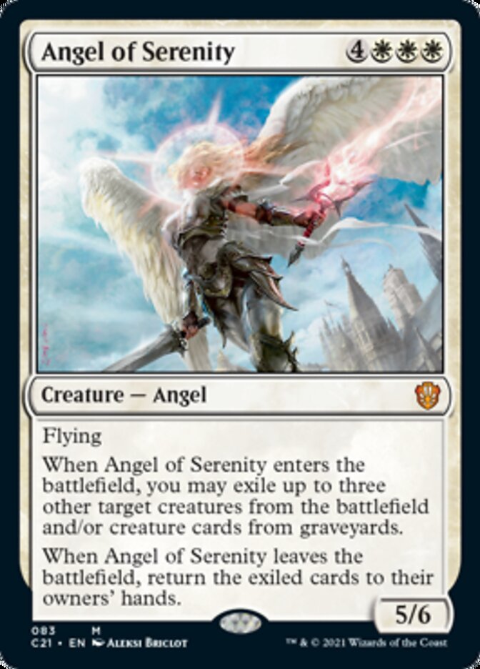 Angel of Serenity [Commander 2021] | Galactic Gamez