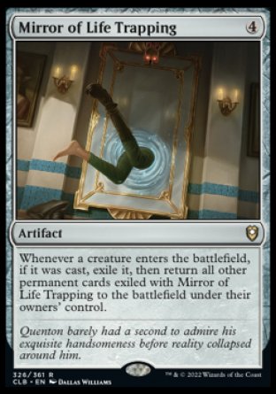 Mirror of Life Trapping [Commander Legends: Battle for Baldur's Gate] | Galactic Gamez