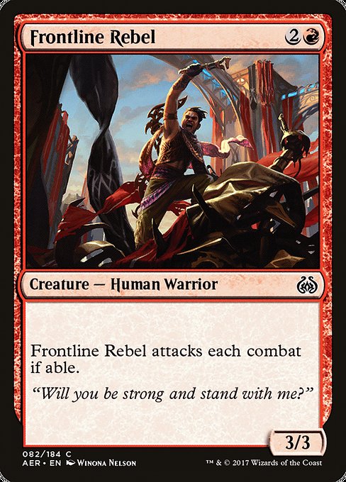 Frontline Rebel [Aether Revolt] | Galactic Gamez