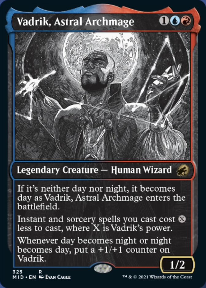 Vadrik, Astral Archmage (Showcase Eternal Night) [Innistrad: Midnight Hunt] | Galactic Gamez