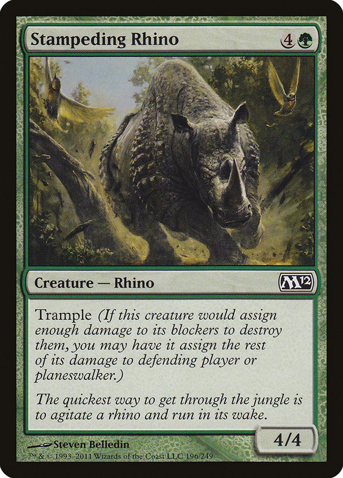 Stampeding Rhino [Magic 2012] | Galactic Gamez