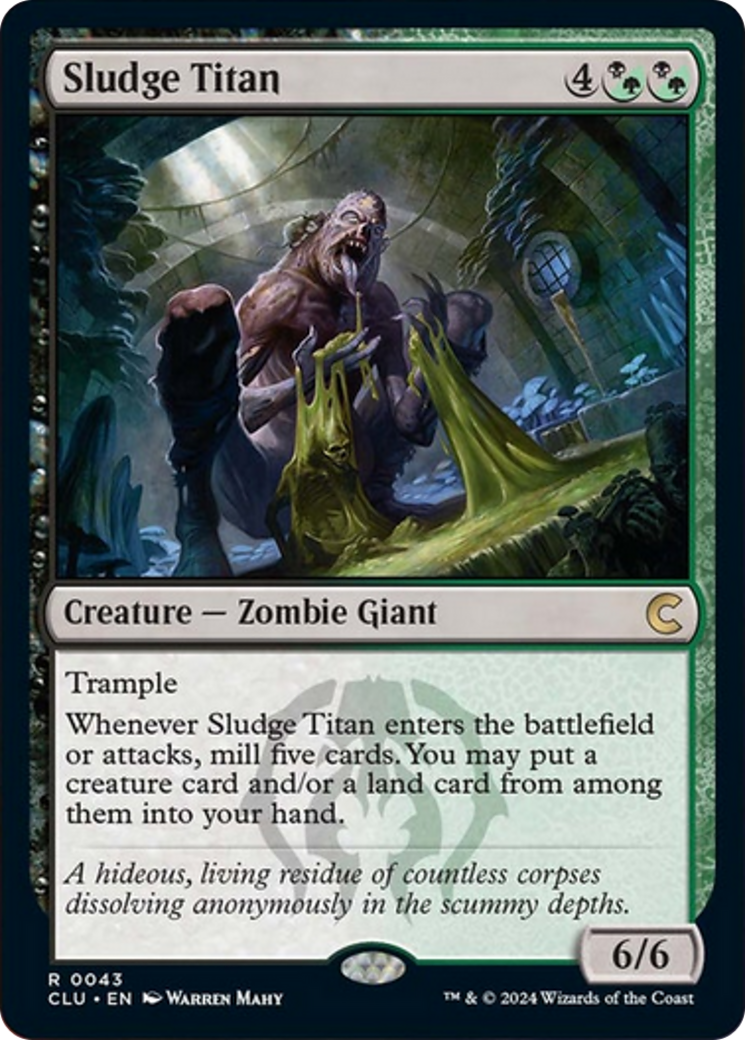 Sludge Titan [Ravnica: Clue Edition] | Galactic Gamez