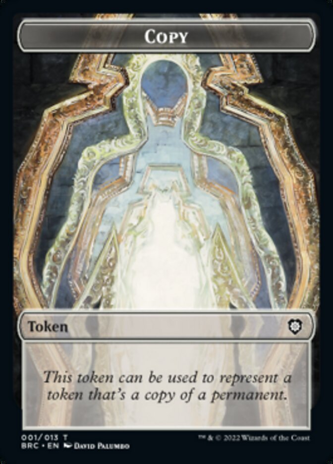 Copy // Thopter (006) Double-Sided Token [The Brothers' War Commander Tokens] | Galactic Gamez