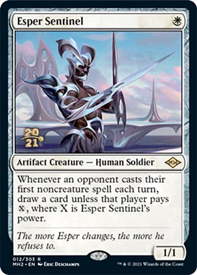 Esper Sentinel [Modern Horizons 2 Prerelease Promos] | Galactic Gamez