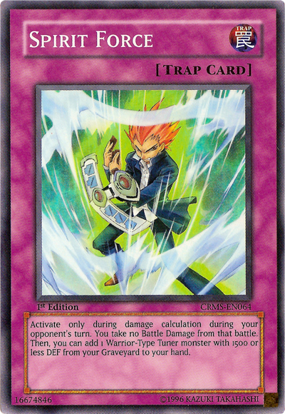 Spirit Force [CRMS-EN064] Super Rare | Galactic Gamez