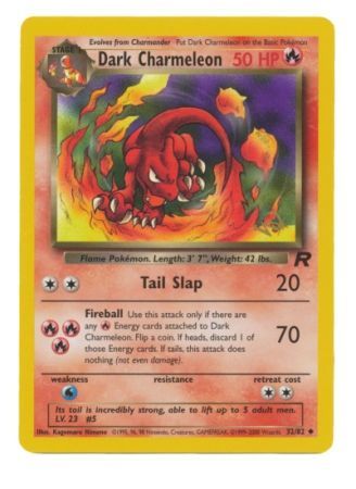 Dark Charmeleon (32/82) (W Stamped Promo) [Team Rocket Unlimited] | Galactic Gamez