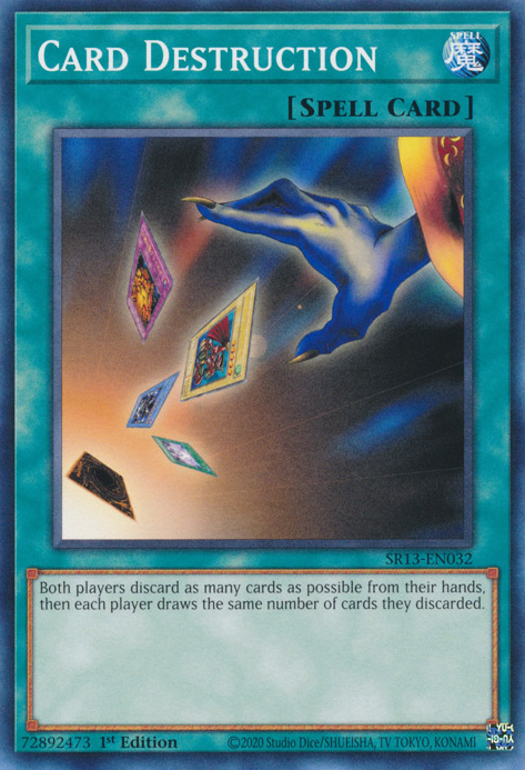 Card Destruction [SR13-EN032] Common | Galactic Gamez