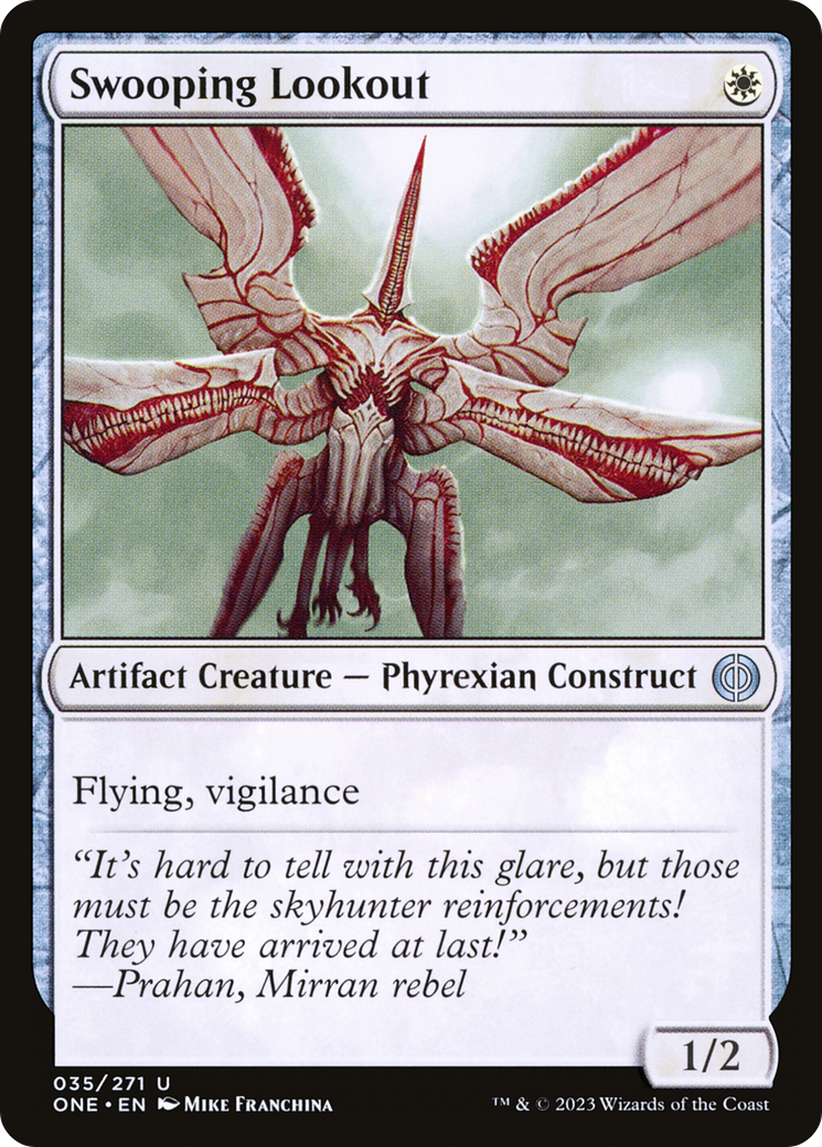 Swooping Lookout [Phyrexia: All Will Be One] | Galactic Gamez