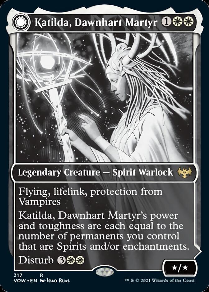 Katilda, Dawnhart Martyr // Katilda's Rising Dawn (Showcase Eternal Night) [Innistrad: Crimson Vow] | Galactic Gamez