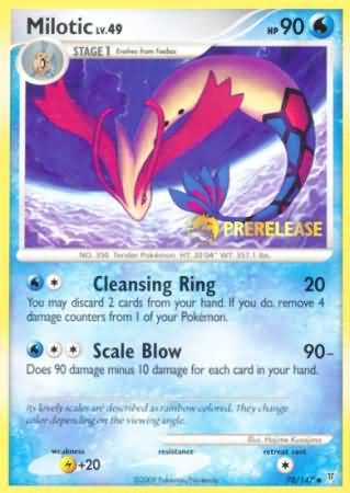 Milotic (70/147) (Prerelease Promo) [Nintendo: Black Star Promos] | Galactic Gamez