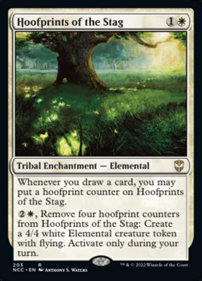 Hoofprints of the Stag [Streets of New Capenna Commander] | Galactic Gamez