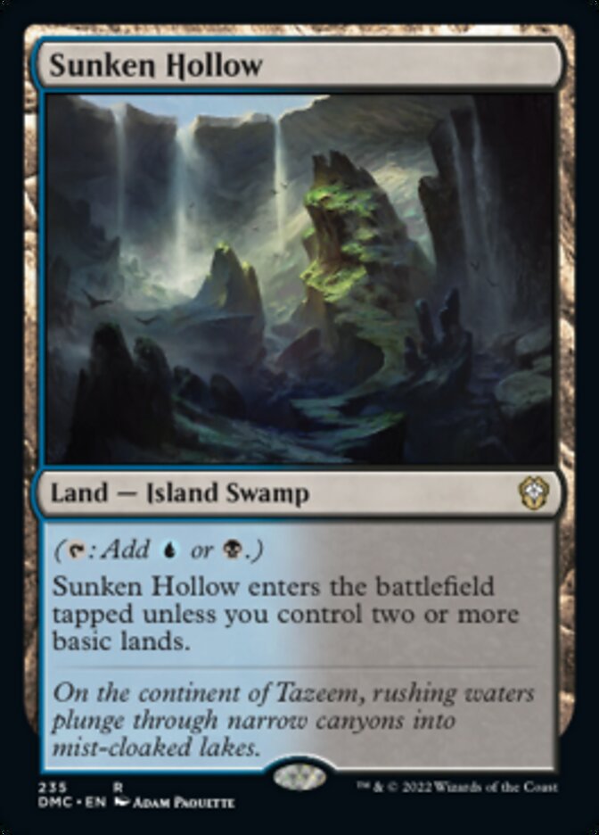 Sunken Hollow [Dominaria United Commander] | Galactic Gamez