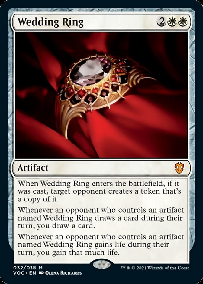 Wedding Ring [Innistrad: Crimson Vow Commander] | Galactic Gamez