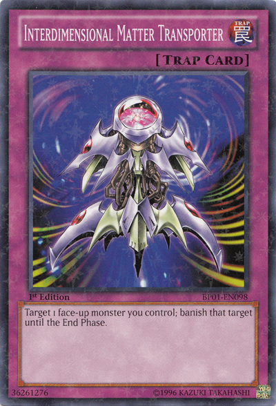 Interdimensional Matter Transporter [BP01-EN098] Starfoil Rare | Galactic Gamez