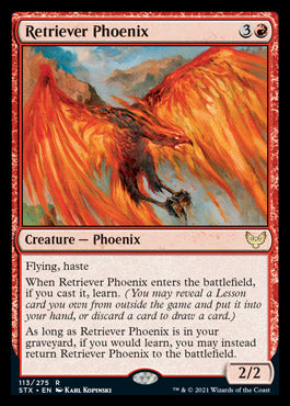 Retriever Phoenix [Strixhaven: School of Mages] | Galactic Gamez