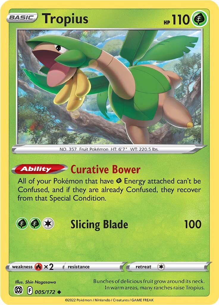 Tropius (005/172) [Sword & Shield: Brilliant Stars] | Galactic Gamez