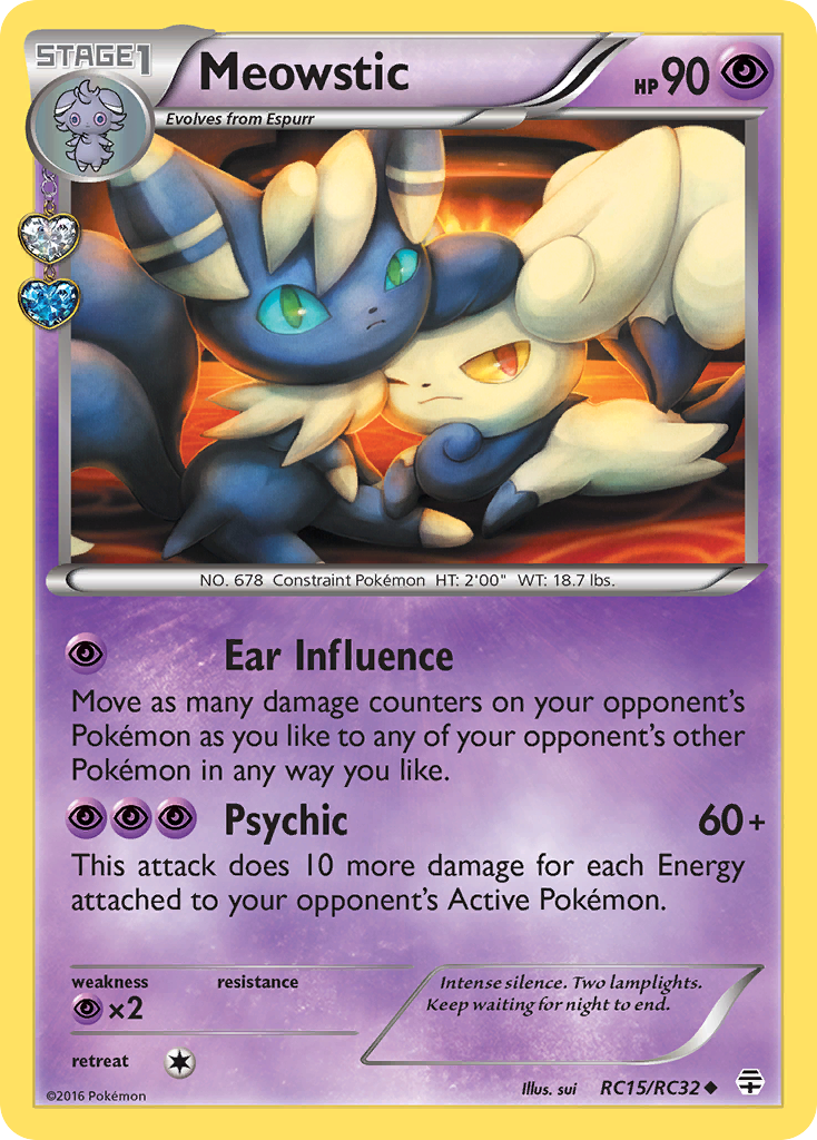 Meowstic (RC15/RC32) [XY: Generations] | Galactic Gamez