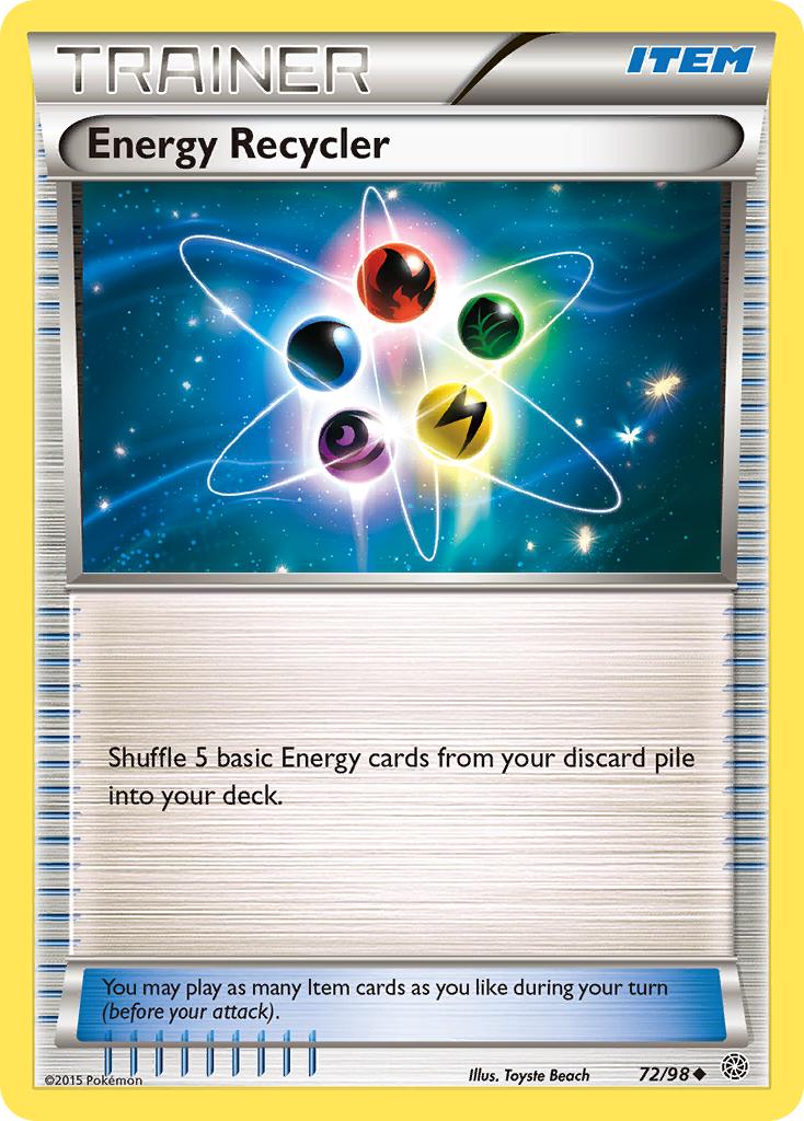 Energy Recycler (72/98) [XY: Ancient Origins] | Galactic Gamez