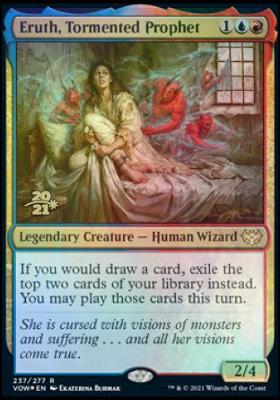 Eruth, Tormented Prophet [Innistrad: Crimson Vow Prerelease Promos] | Galactic Gamez