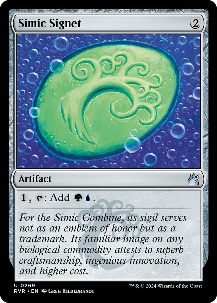 Simic Signet [Ravnica Remastered] | Galactic Gamez