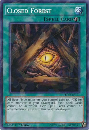 Closed Forest (Shatterfoil) [BP03-EN171] Common | Galactic Gamez