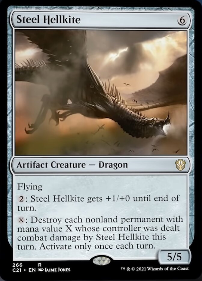 Steel Hellkite [Commander 2021] | Galactic Gamez