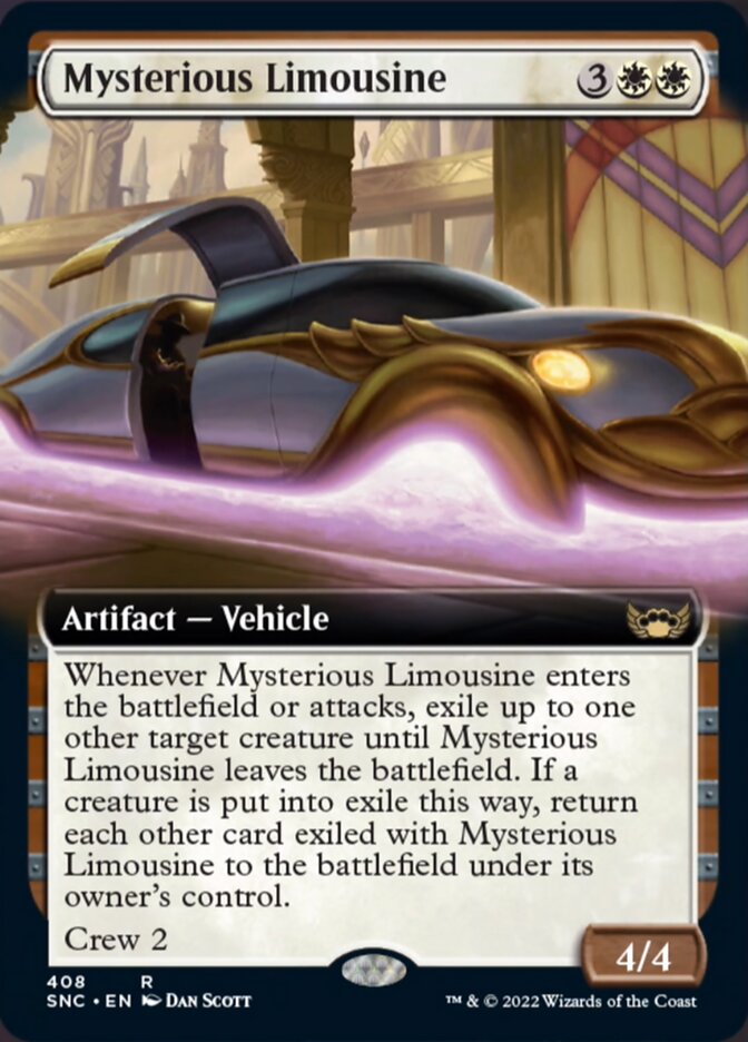 Mysterious Limousine (Extended Art) [Streets of New Capenna] | Galactic Gamez