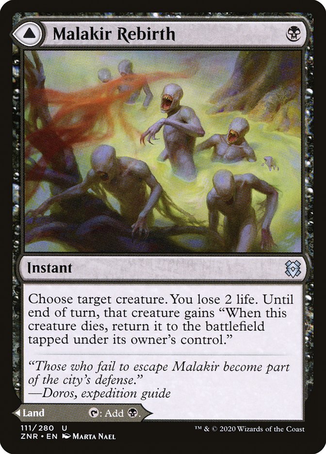 Malakir Rebirth // Malakir Mire [Zendikar Rising] | Galactic Gamez