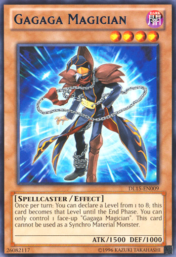 Gagaga Magician (Blue) [DL15-EN009] Rare | Galactic Gamez