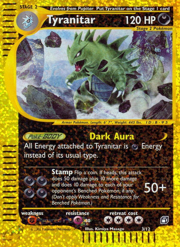 Tyranitar (3/12) [Box Topper] | Galactic Gamez