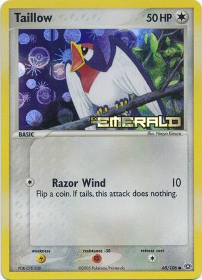 Taillow (68/106) (Stamped) [EX: Emerald] | Galactic Gamez