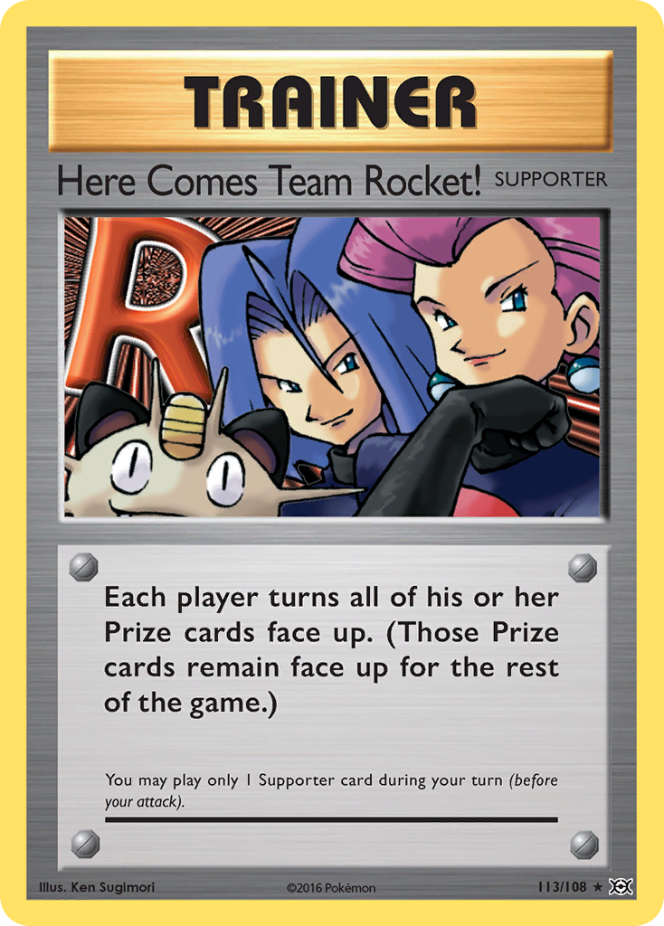 Here Comes Team Rocket! (113/108) [XY: Evolutions] | Galactic Gamez