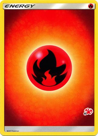 Fire Energy (Charizard Stamp #32) [Battle Academy 2020] | Galactic Gamez