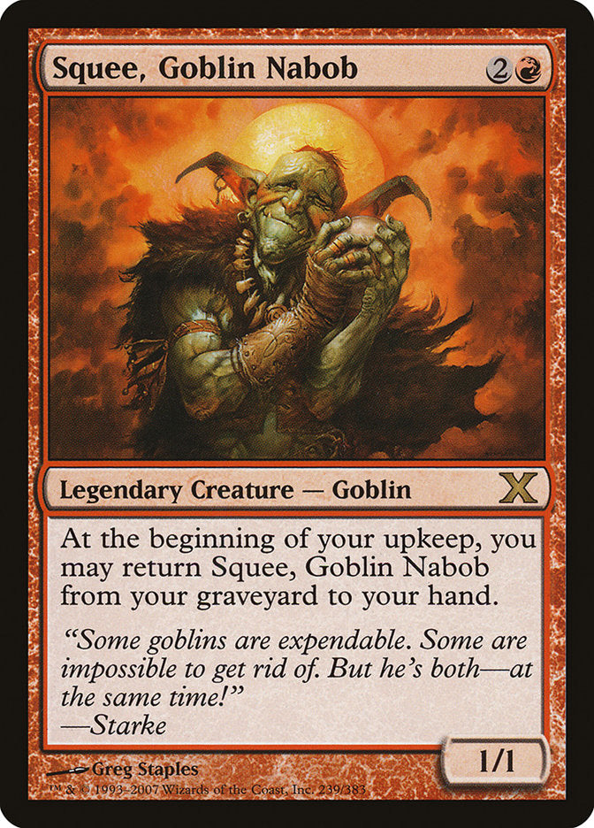 Squee, Goblin Nabob [Tenth Edition] | Galactic Gamez