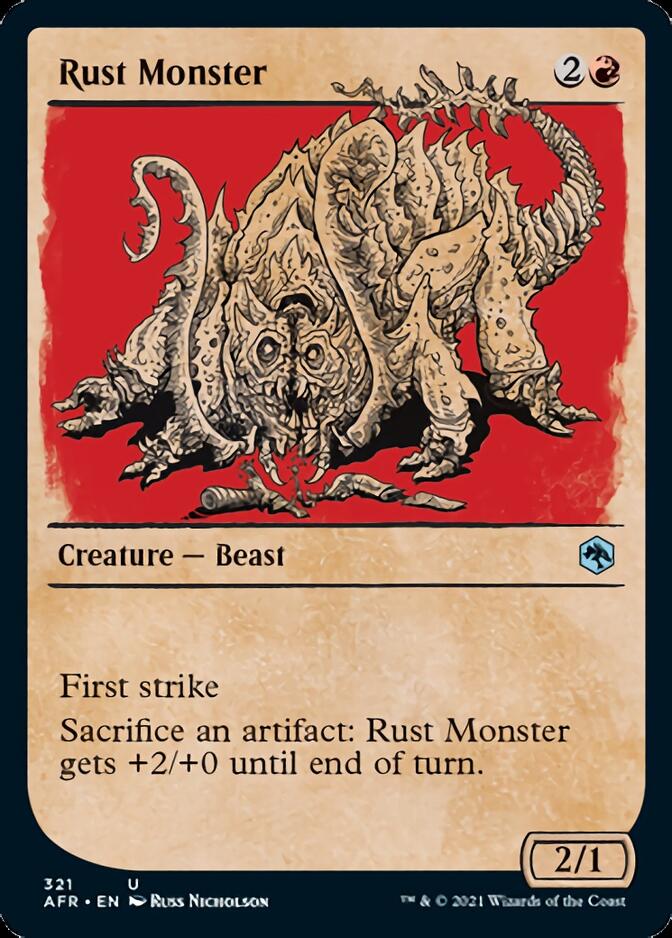 Rust Monster (Showcase) [Dungeons & Dragons: Adventures in the Forgotten Realms] | Galactic Gamez